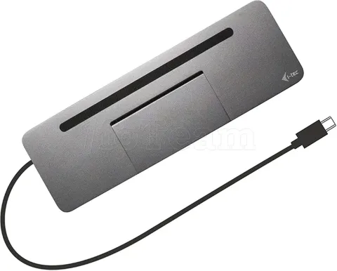 Photo de Station d'accueil USB-C 3.0 I-Tec Metal Ergonomic (Gris)