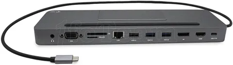 Photo de Station d'accueil USB-C 3.0 I-Tec Metal Ergonomic (Gris)