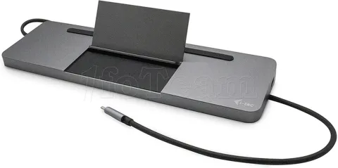 Photo de Station d'accueil USB-C 3.0 I-Tec Metal Ergonomic (Gris)