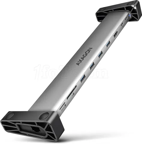 Photo de Station d'accueil USB-C 3.2 Axagon HMC-10HLS (Gris)