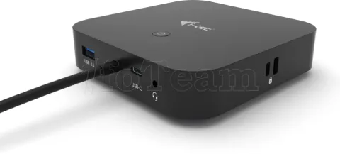 Photo de Station d'accueil USB-C I-Tec Dual Display Docking Station avec alimentation 100W (Noir)