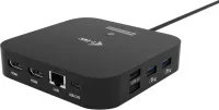 Photo de Station d'accueil USB-C I-Tec Dual Docking Station (Noir)