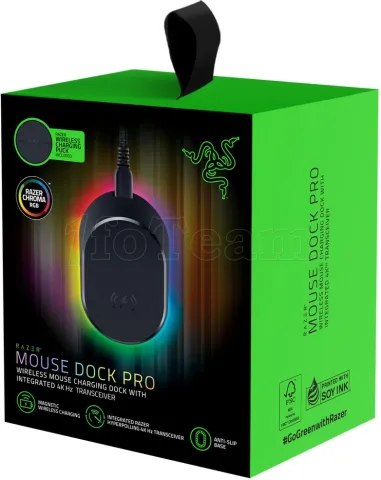Photo de Station de charge Razer Mouse Dock Pro RGB (Noir)