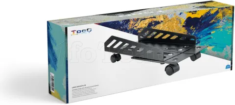 Photo de Support à roulettes TooQ UMCS0024 pour Boitier / Unité Centrale (Noir)