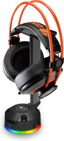 Photo de Support Casque Cougar Bunker S RGB (Noir)