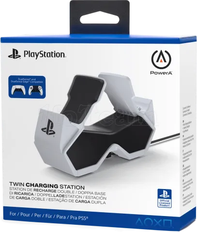 Photo de Support de charge Power A pour manettes PS5 ( Blanc)