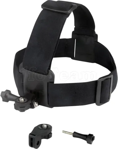 Photo de Support de fixation Bandeau casque T'nB pour Caméra Sport