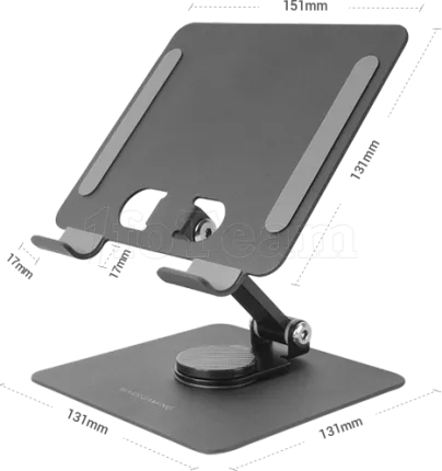 Photo de Support de table universel Mars Gaming MA-RST pour tablettes (Gris)