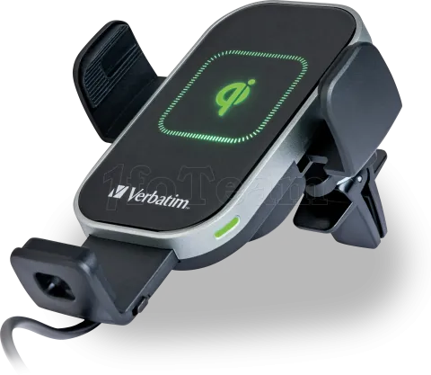 Photo de Support de téléphone à ventouse pour voiture Verbatim FWC-02 avec chargeur induction