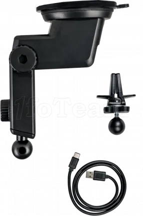 Photo de Support de téléphone à ventouse pour voiture Verbatim FWC-03 Pro avec chargeur induction