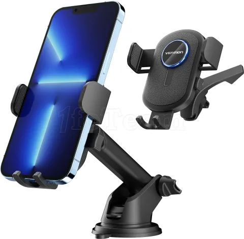 Photo de Support de téléphone pour voiture Vention (Noir)