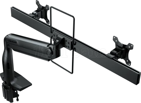 Photo de Support double-écran à fixer Cougar Duo35 35" (10kg max) (Noir)