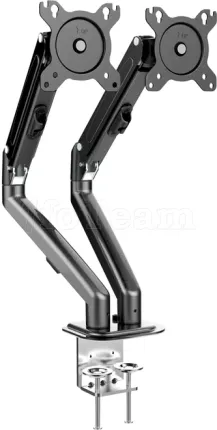 Photo de Support Double-écran à fixer Maclean MC-861N de 13" à 27" (7kg max)