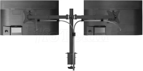 Photo de Support double-écran à fixer T'nB Ergo Fix Dual 17"-32" (9kg max) (Noir)