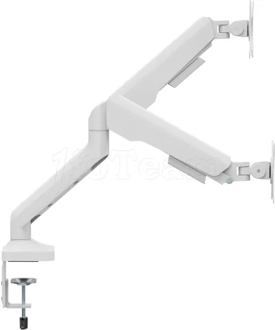 Photo de Support double-écran à fixer T'nB Ergo Flex Dual 17"-35" (12kg max) (Blanc)