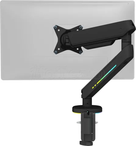 Photo de Support écran à fixer Deltaco Gaming Premium GAM-134 RGB (Noir)