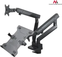 Photo de Support écran et ordinateur portable à fixer Maclean MC-813 de 17" à 32" (2x8kg max)