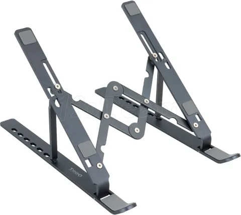 Photo de Support Élévateur Tooq TQLRS0033-AL-G pour Ordinateurs Portables (Gris)