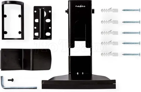 Photo de Support mural haut-parleur Nedis pour Sonos Play (Noir)