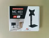 Photo de Support mural pour écran avec étagère Maclean MC-451 de 15" à 42" (20Kg max) - ID 224768