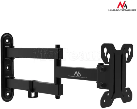 Photo de Support mural pour écran Maclean MC-740 pour écran plat 13" à 23" (30kg max)