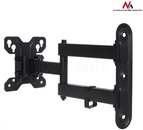 Photo de Support mural pour écran Maclean MC-740 pour écran plat 13" à 23" (30kg max)