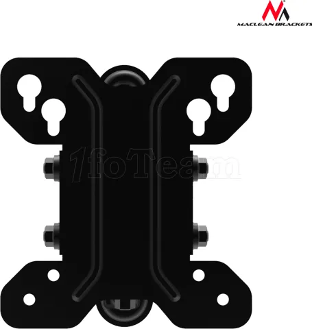 Photo de Support mural pour écran Maclean MC-740 pour écran plat 13" à 23" (30kg max)