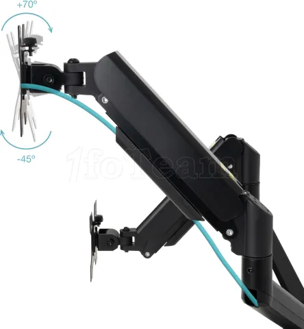 Photo de Support mural pour écran TooQ LP1434TNR-B 13" à 34" (10kg max)