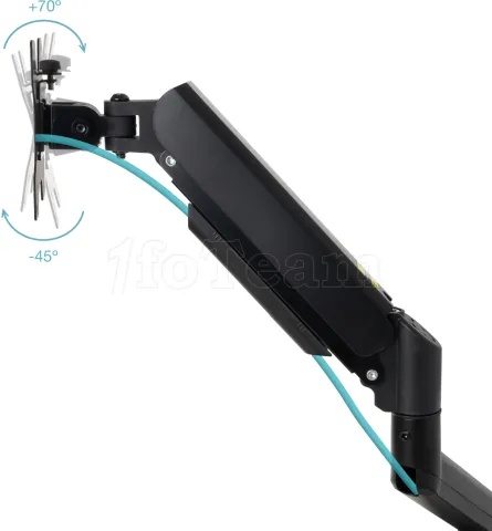 Photo de Support mural TooQ LP1334TNR-B pour ecrans 13" à 34" (10kg max)