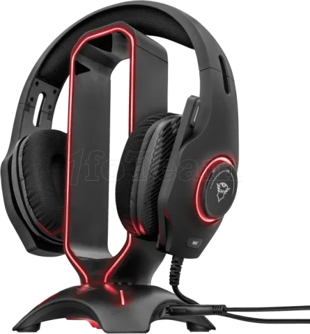 Photo de Support pour casque Trust GXT265 Cintar RGB (Noir)