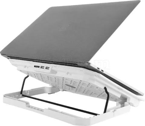 Photo de Support / Réhausseur Mars Gaming MNBC23 pour ordinateur portable 16"max (Blanc)