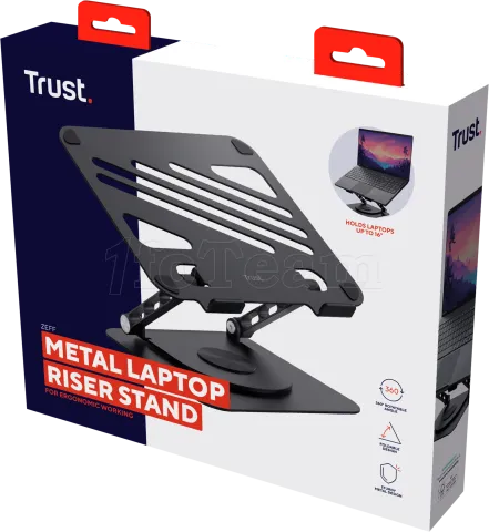 Photo de Support / réhausseur Trust Zeff pour ordinateur portable (Noir)