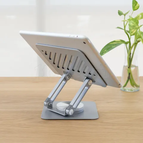 Photo de Support tablette universel sur pied Tooq NARVI-S (Argent)