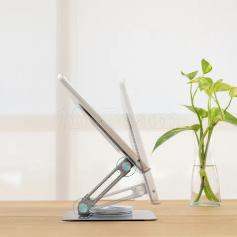 Photo de Support tablette universel sur pied Tooq NARVI-S (Argent)