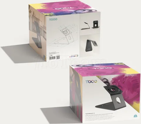 Photo de Support tablette universel sur pied Tooq TQATWM3401-B (Noir)