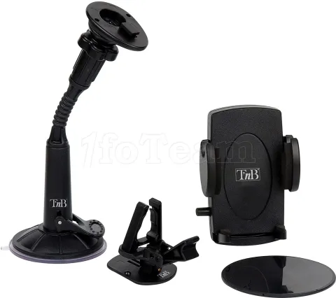 Photo de Support universel de téléphone & GPS pour voiture T'nB à ventouse