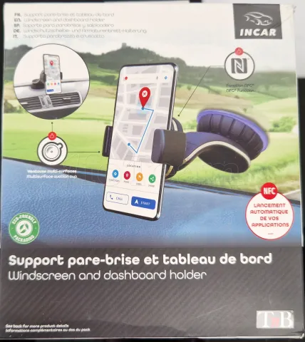 Photo de Support universel de téléphone pour voiture T'nB à ventouse - ID 189042