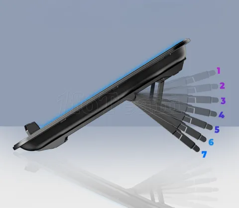 Photo de Support Ventilé Advance Airstream 17" max (Noir)