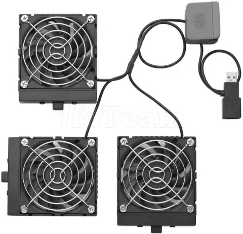 Photo de Support ventilé Cooler Master Notepal U3 Plus 19" Max(Noir)