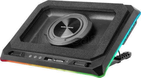 Photo de Support ventilé Mars Gaming MNBC-Ultra RGB 18"max (Noir)