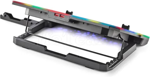 Photo de Support ventilé NGS Hero Stand RGB (Noir)
