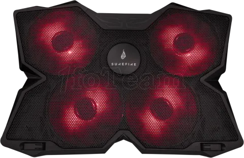 Photo de Support ventilé Verbatim SureFire Bora Rouge 17"max (Noir)