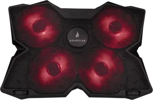 Photo de Support ventilé Verbatim SureFire Bora Rouge 17"max (Noir)