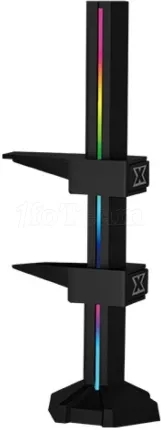 Photo de Support vertical Xigmatek Atlas RGB pour 2x cartes graphiques (Noir)