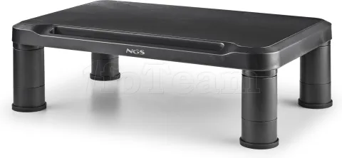 Photo de Support/Réhausseur à poser NGS Screen Stand pour écran 20kg max (Noir)