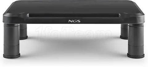 Photo de Support/Réhausseur à poser NGS Screen Stand pour écran 20kg max (Noir)