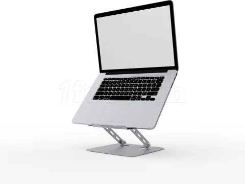 Photo de Support/Réhausseur Gembird pour ordinateur portable 15,6" (10kg max) (Argent)