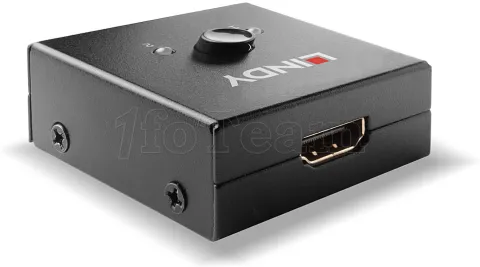 Photo de Switch HDMI Lindy 2 ports (2 entrées / 1 sortie)