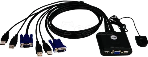 Photo de Switch KVM VGA/USB Multiplateforme Aten CS22U