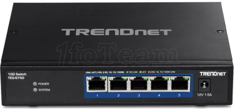 Photo de Switch réseau ethernet 10Gbs Trendnet TEG-S750 - 5 ports